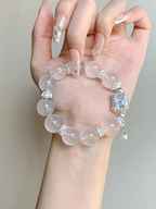 Clear crystal sparkling bracelet