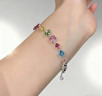 Super Sparkling Colorful Candy Zircon Bracelet