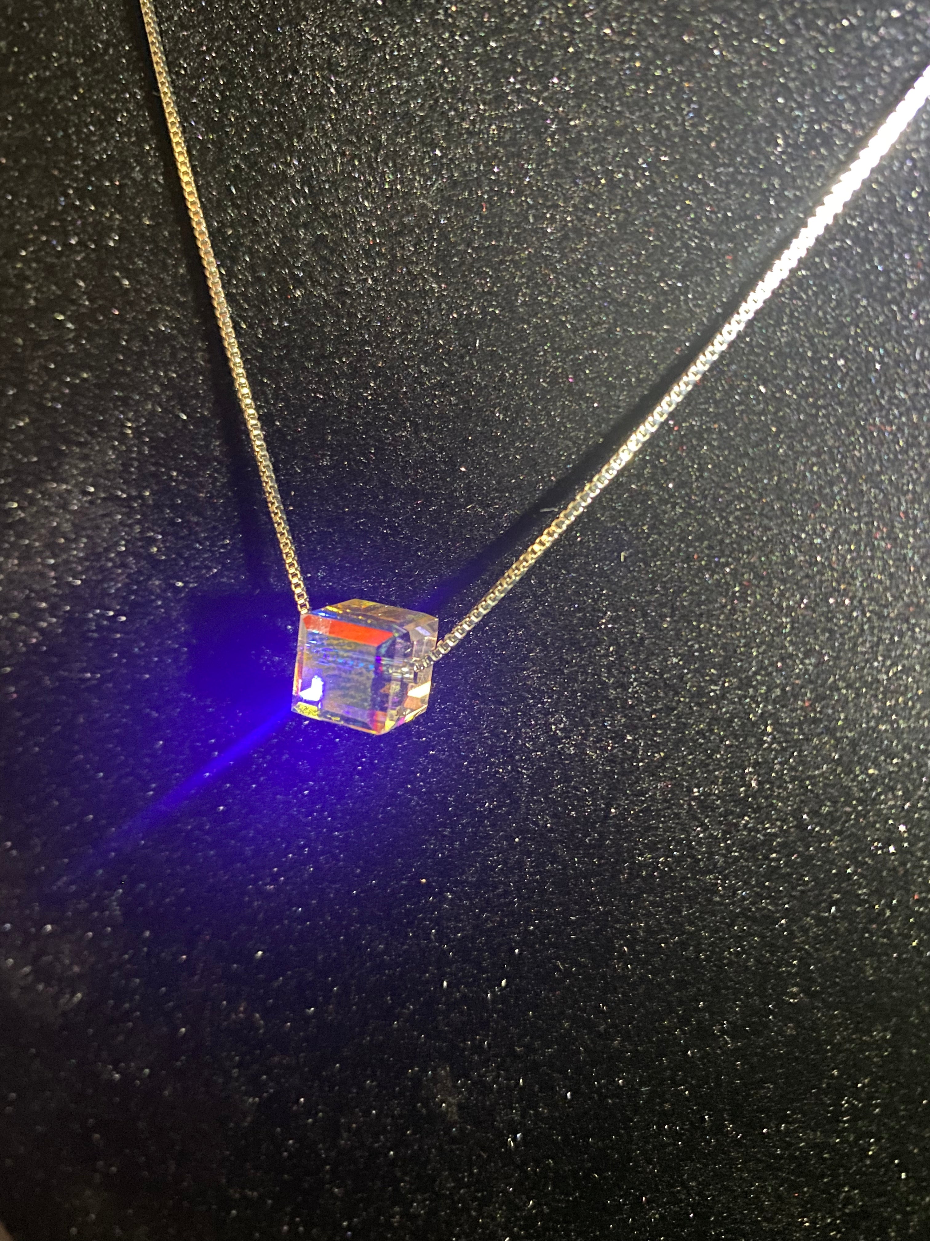 Square Translucent Necklace