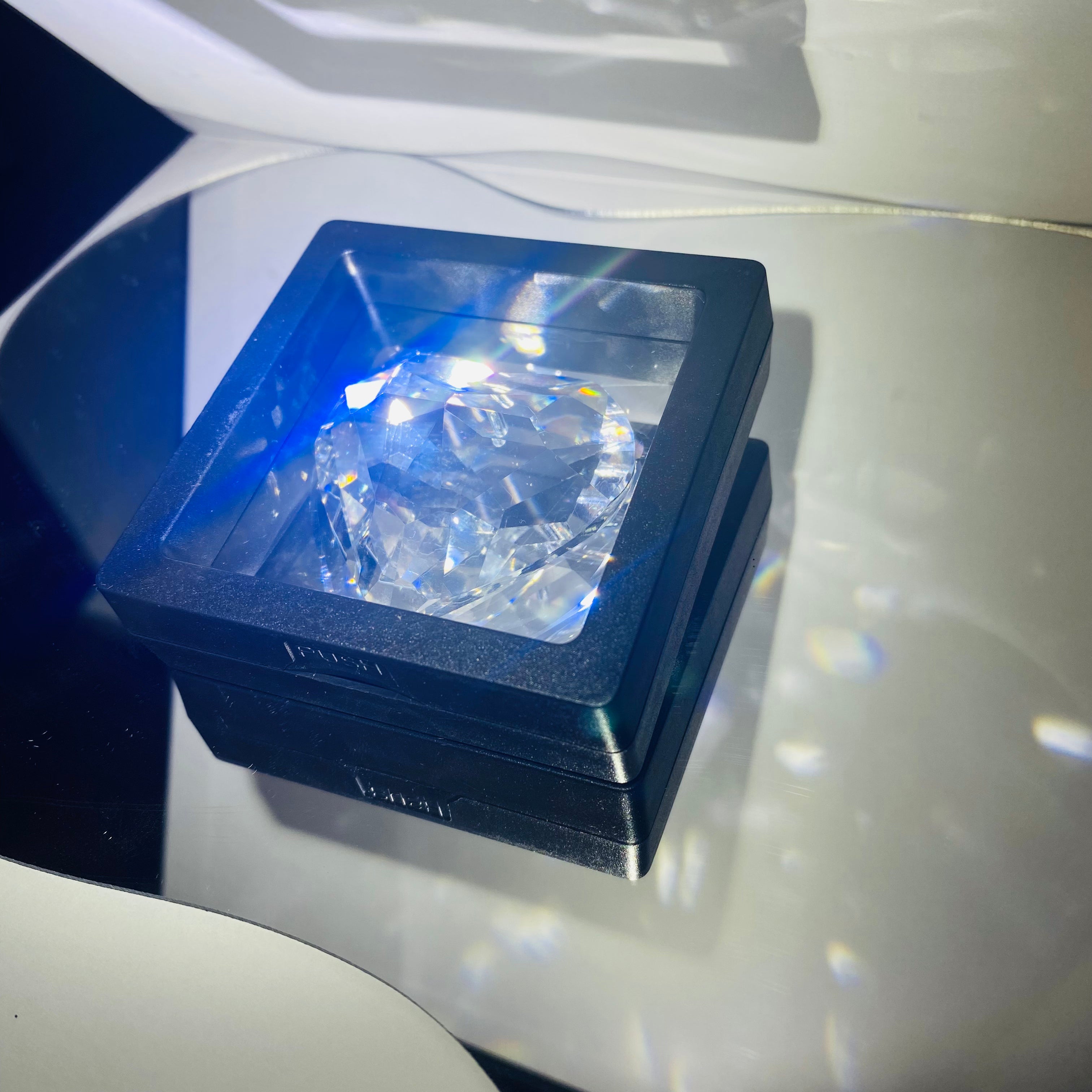 Heart crystal pendant