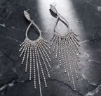 Evening dress earrings light luxury temperament earrings