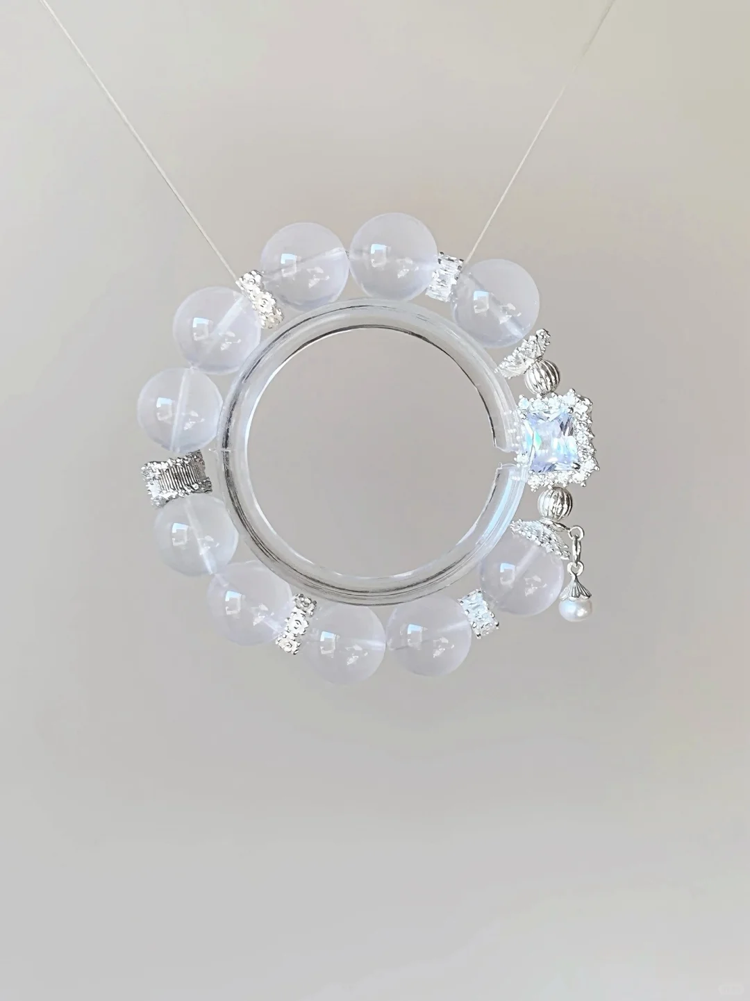 Clear crystal sparkling bracelet