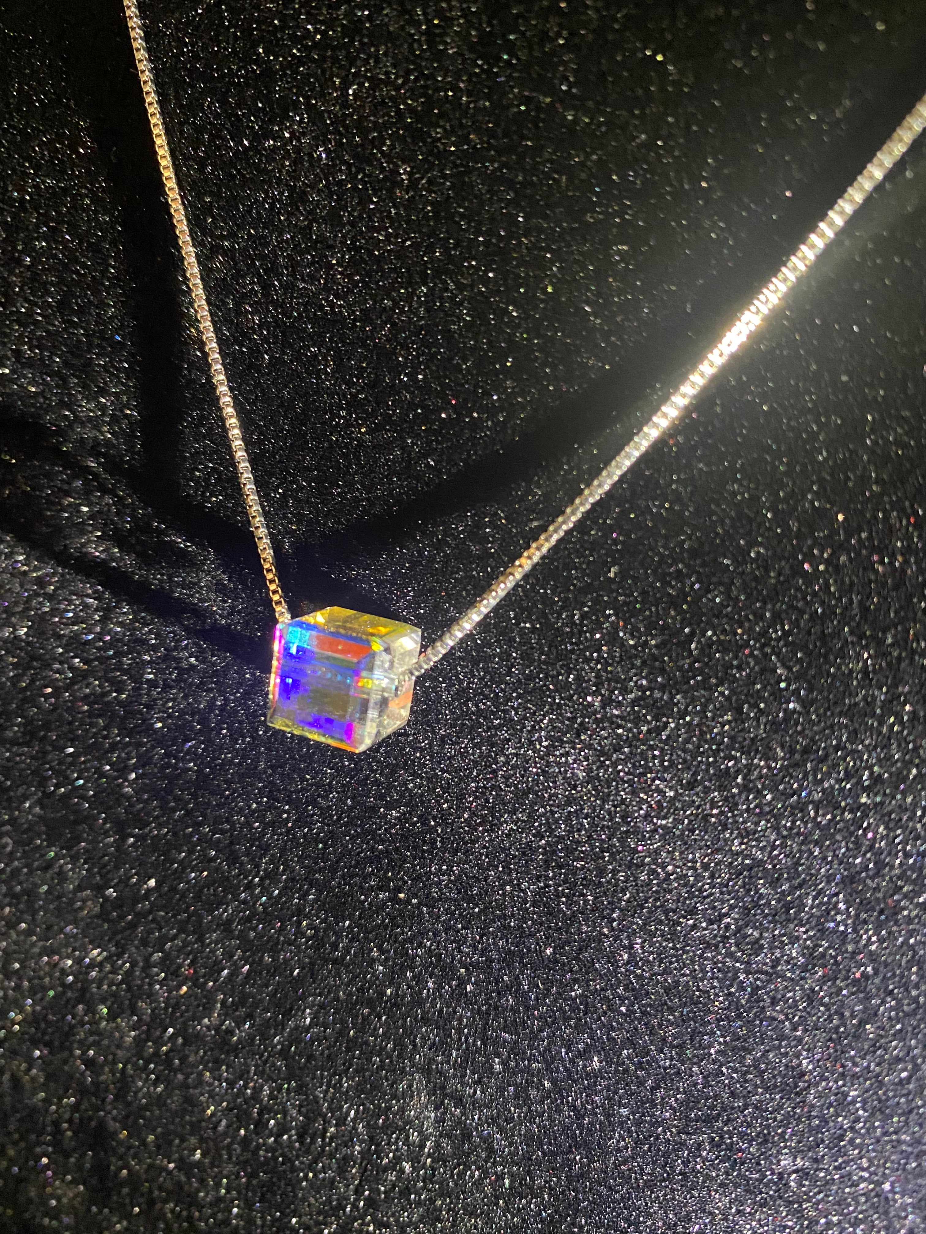 Square Translucent Necklace