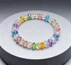 Personality simple mixed color bracelet fashionable temperament high-end