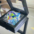 Heart crystal pendant