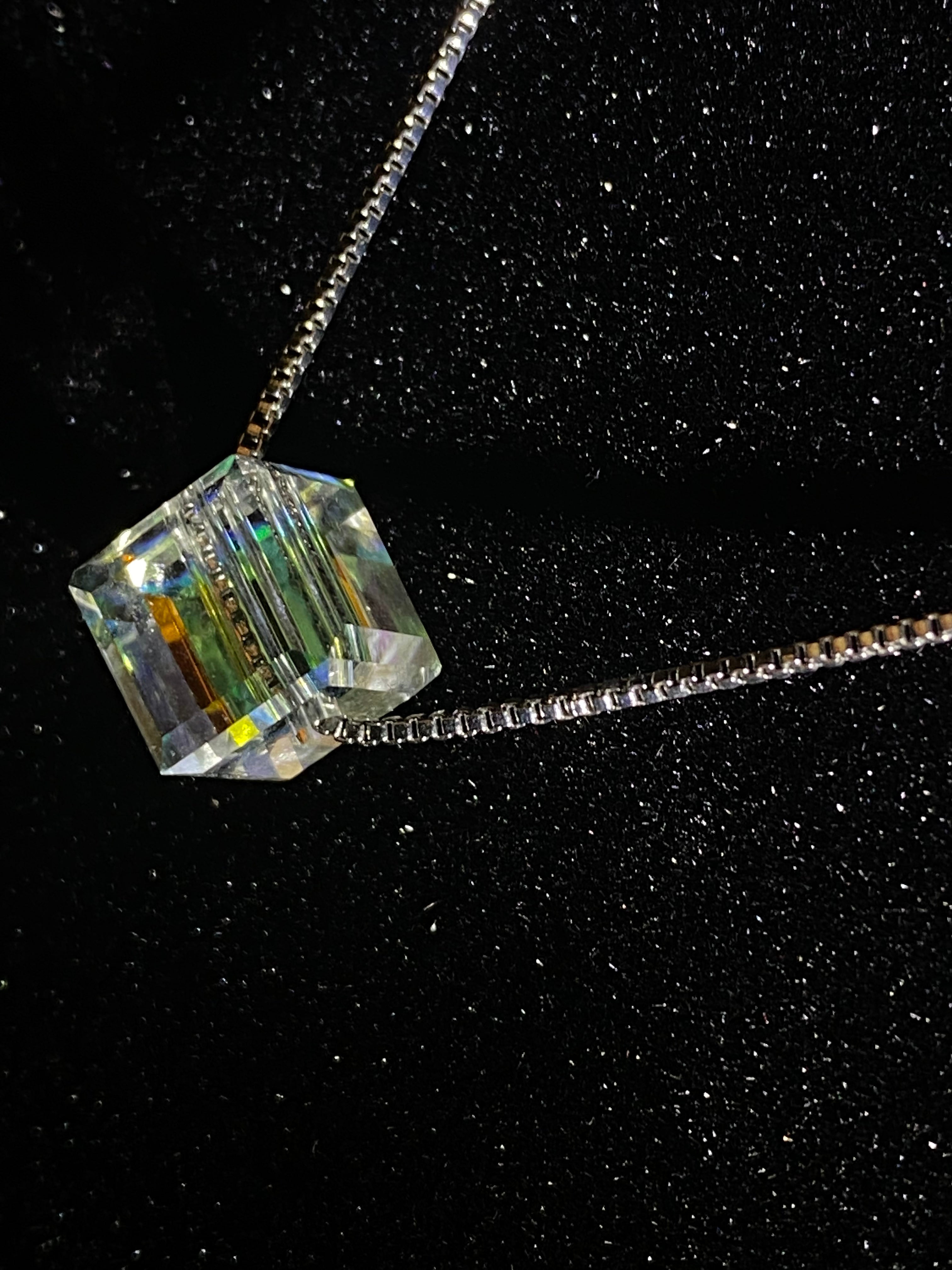 Square Translucent Necklace